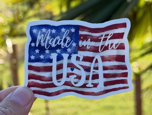 Made in the USA Sticker
