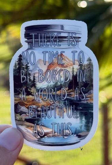 A World as Beautiful as This Sticker